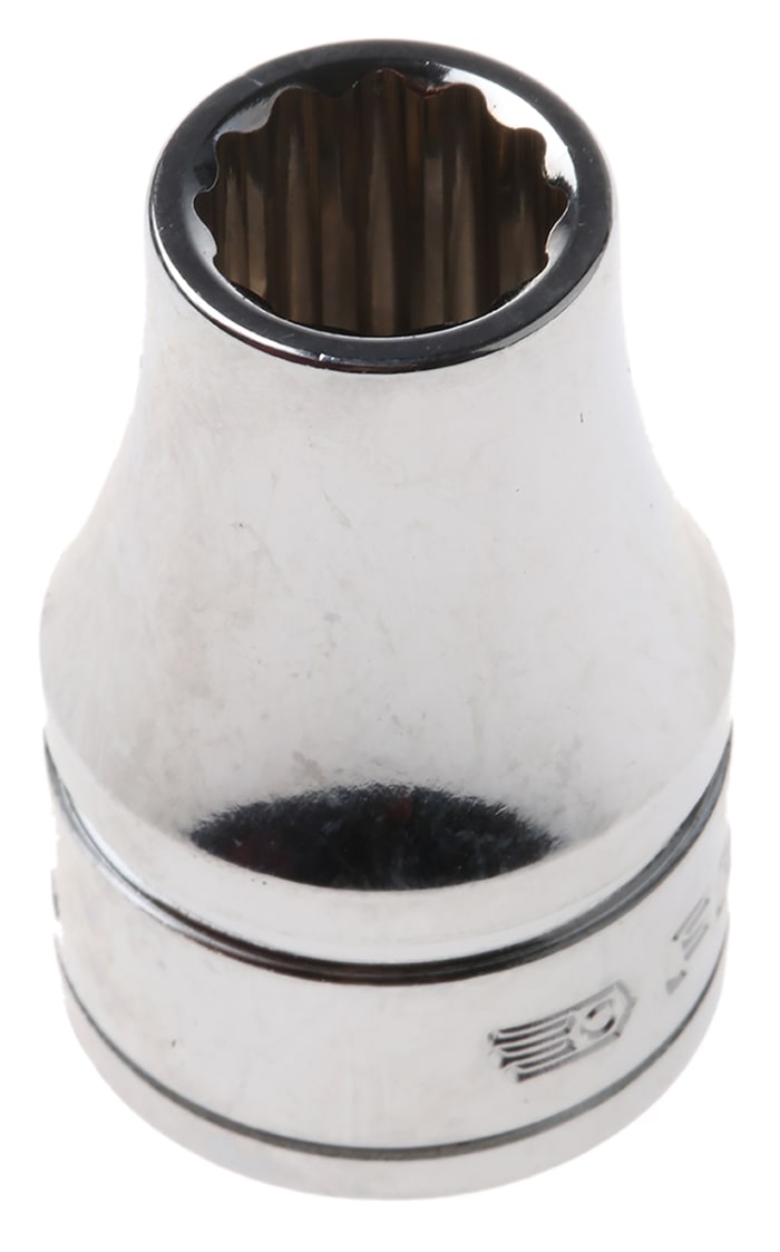 Facom 1/2 in Drive 10mm Bi-Hexagon, 36 mm Overall Length