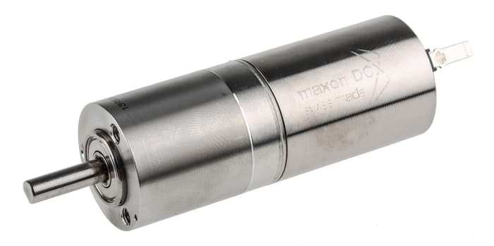 Maxon Brushed Geared DC Geared Motor, 22.7 W, 12 V dc, 90 Ncm, 476 rpm, 4mm Shaft Diameter
