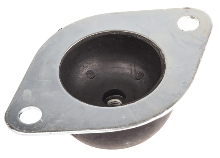 RS PRO M8 Anti-Vibration Mount, High Deflection Motor with 80 kg Compression Load
