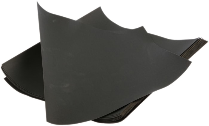 Papier de verre 3M Wetordry, Carbure de Silicium grain P600, Très fin, 230mm x 280mm