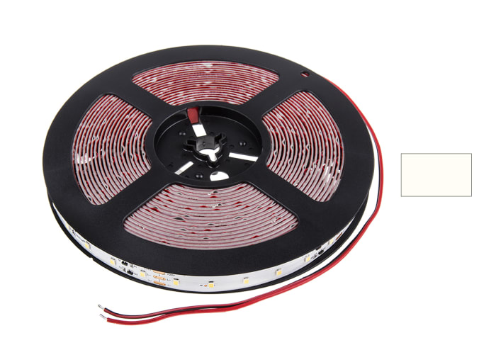 Tira de LED flexible PowerLED C0-TC-28-2, 24V dc, color Blanco, 3000K, 60 leds/m, IP20