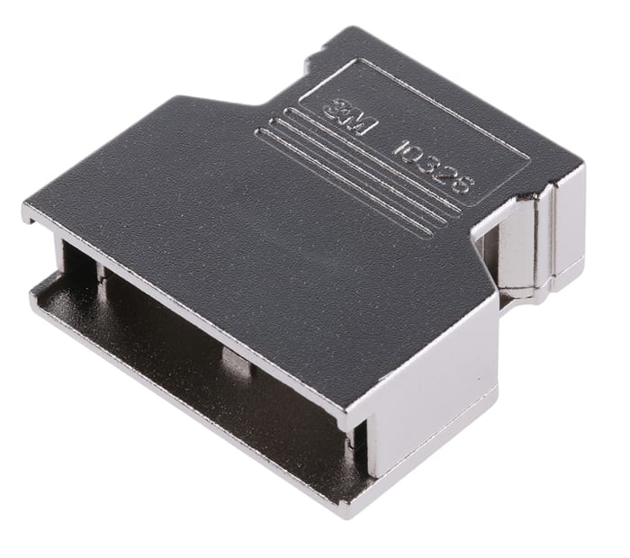 3M 103 Series Aluminium D Sub Backshell, 26 Way, Strain Relief