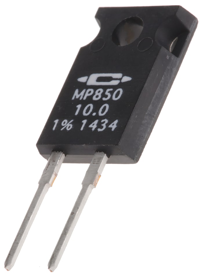 Caddock 10Ω Power Film Resistor 50W ±1% MP850-10R-1%