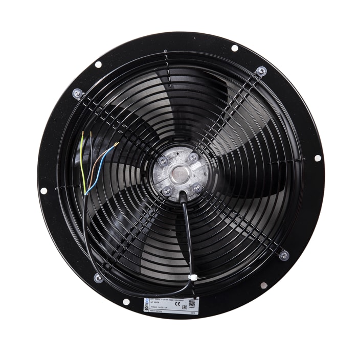 ebm-papst S Series Axial Fan, 230 V ac, AC Operation, 2072.8m³/h, 90W, 600mA Max, IP44, 300 x 110mm