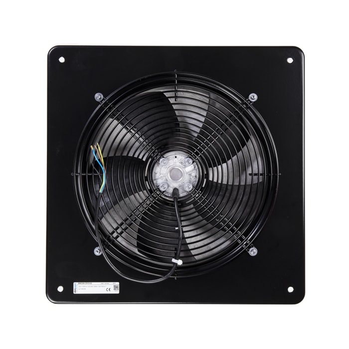 ebm-papst S Series Axial Fan, 230 V ac, AC Operation, 2072.8m³/h, 90W, 600mA Max, IP44, 430 x 430 x 113mm