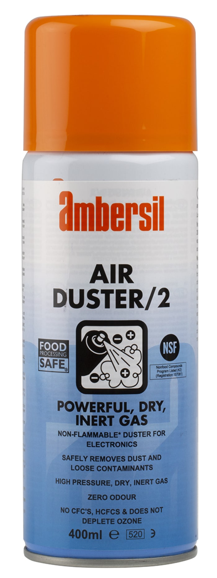 Gaz dépoussiérant Ambersil AIR DUSTER 2 400 ml