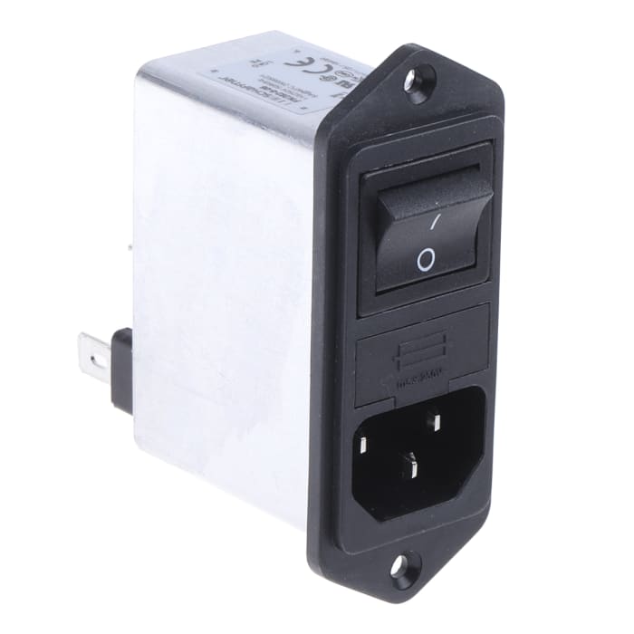 FN282-6-06 Schaffner | Schaffner FN282-6-06, 250V ac 6A Panel Mount IEC ...