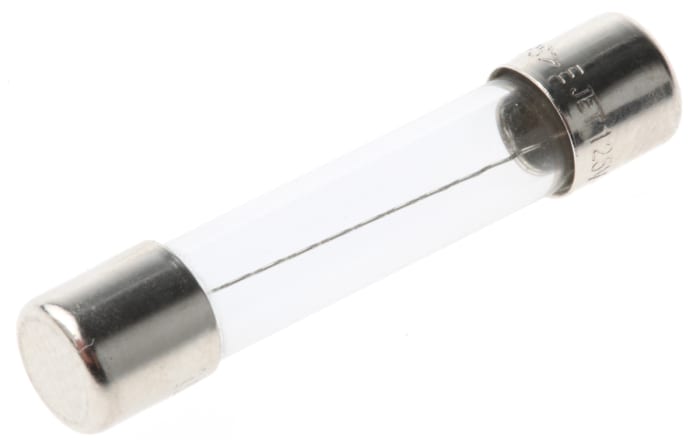 Schurter 5A F Glass Cartridge Fuse, 6.3 x 32mm