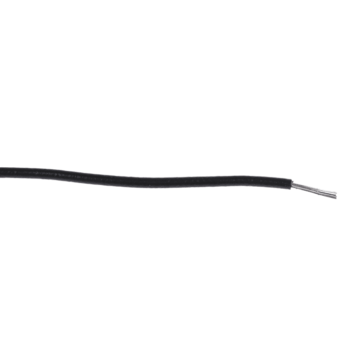 thumbnail image 2 of 24AWG / 0.2mm² Hook-Up Wire - Black - 2 Meter Length - For Electronics & DIY Projects 2 of 6