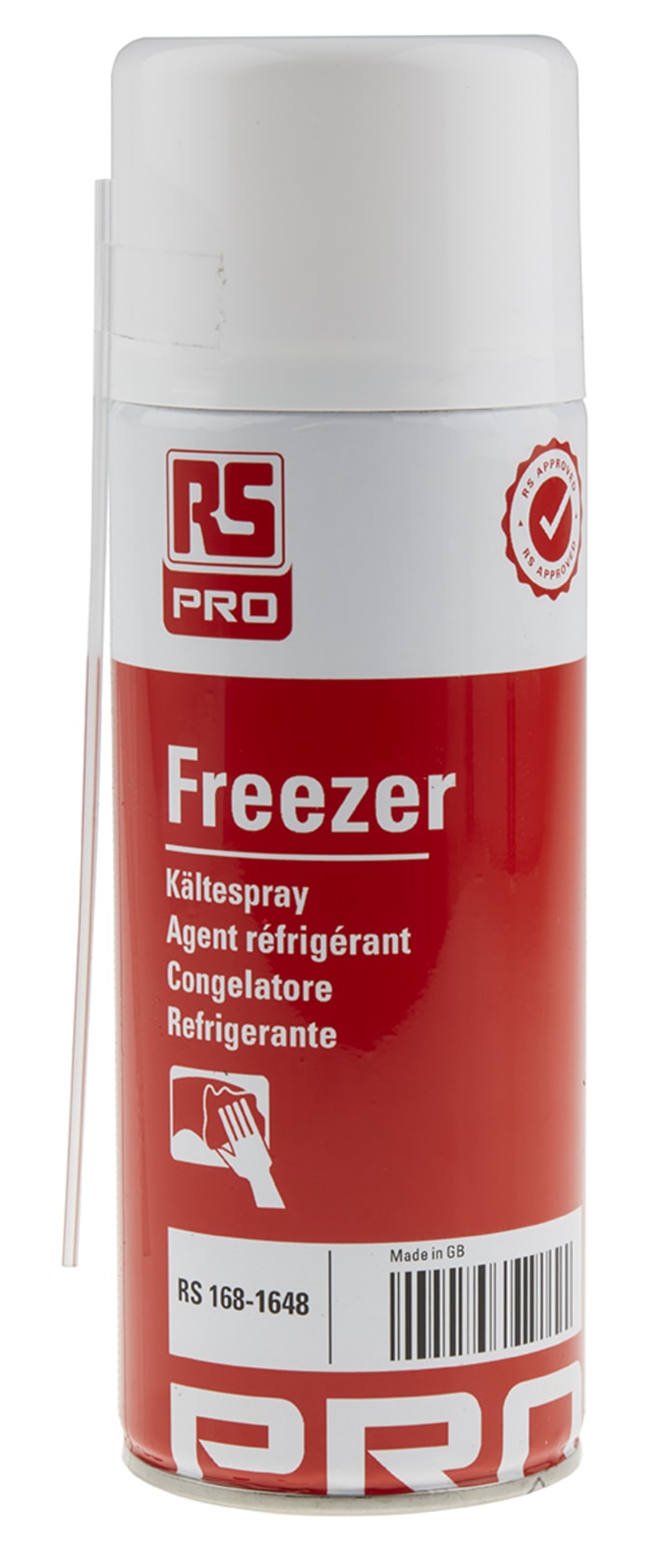 RS PRO 400 ml Aerosol Freeze Spray, -55°C