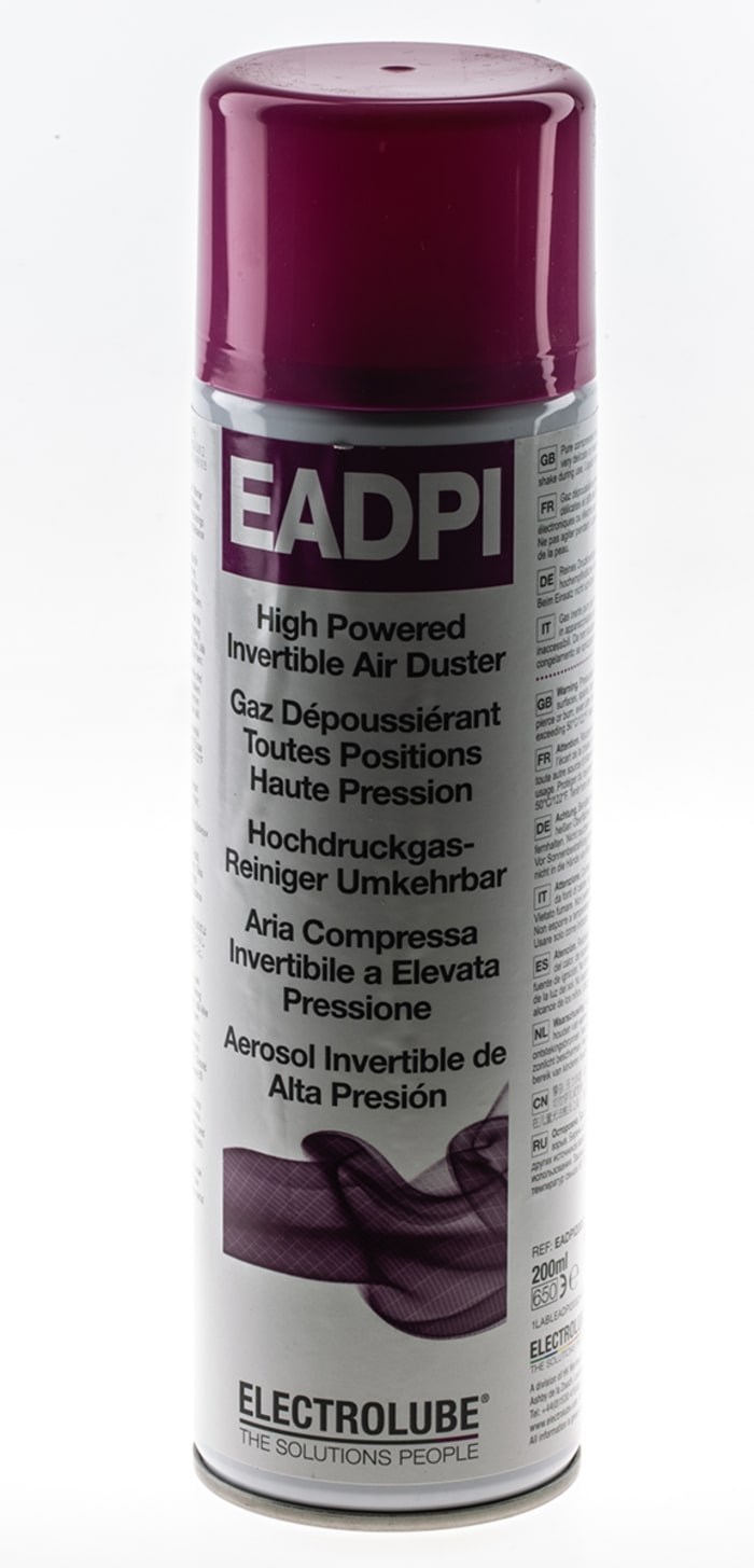 Gaz dépoussiérant Electrolube EADP 200 ml