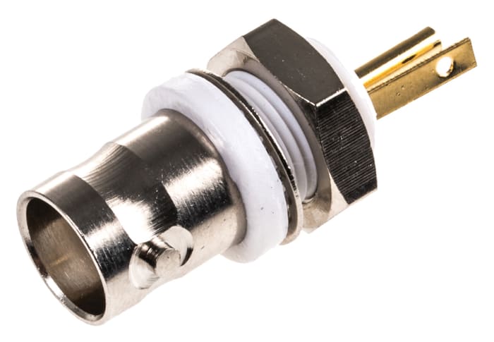 Sofim, Jack Panel Mount, 50Ω, Solder Termination, Straight Body