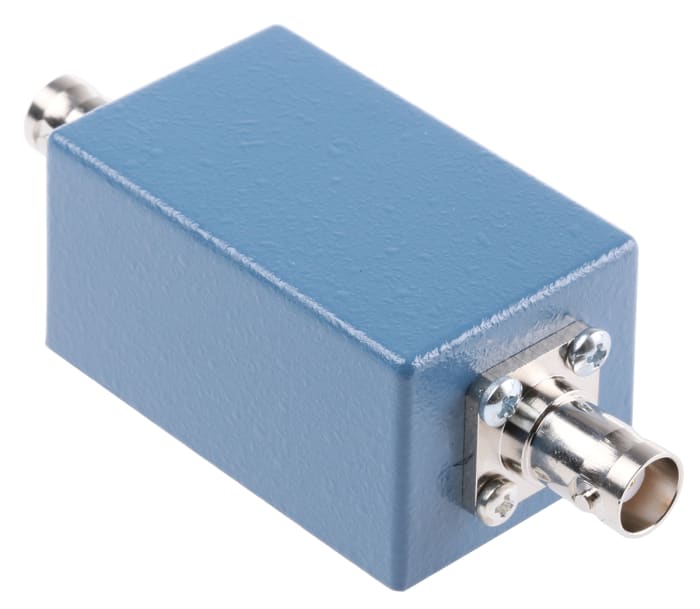 RS PRO BNC Female to Female Test Box, 2 Connectors, Blue