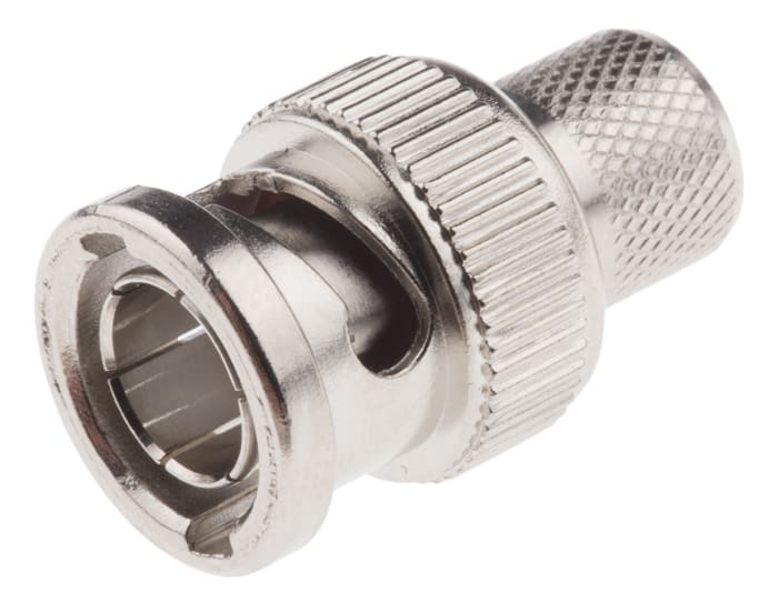 Sofim, Plug Cable Mount, 75Ω, Crimp Termination, Straight Body