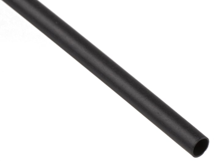 Gaine thermorétractable TE Connectivity, Diam. 2.4mm, Long. 1.2m, Rétreint 2:1, Noir