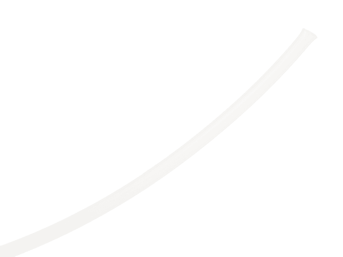 Alpha Wire PTFE Natural Cable Sleeve, 1.63mm Diameter, 30m Length, FIT Wire Management Series