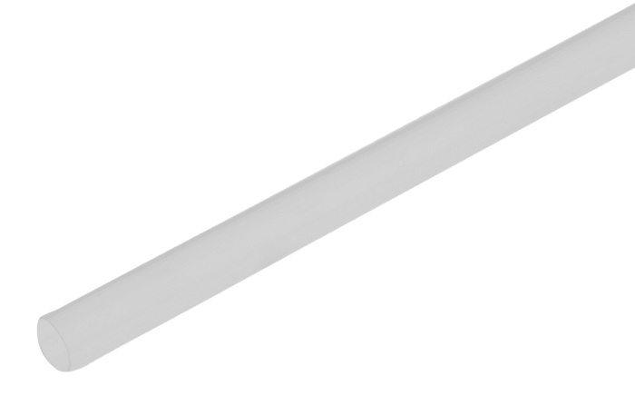 TE Connectivity Heat Shrink Tubing, Clear 4.8mm Sleeve Dia. x 1.2m Length 2:1 Ratio, CGPT Series