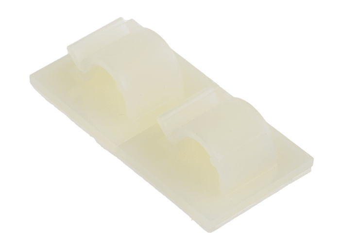 Clip serre-câbles HellermannTyton, Ø maximum 8mm, en Nylon, type Clip serre-câbles
