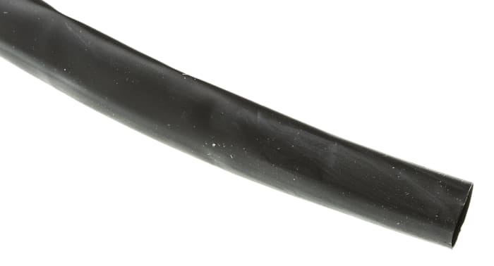 TE Connectivity Heat Shrink Tubing, Black 9.5mm Sleeve Dia. x 6m Length 2:1 Ratio, LSTT Series