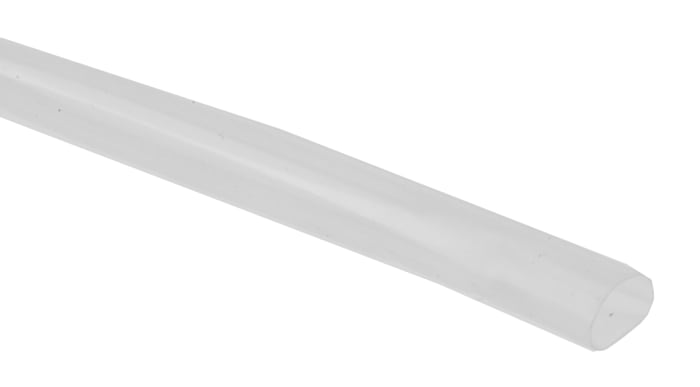 Gaine thermorétractable TE Connectivity, Diam. 3.2mm, Long. 1.2m, Rétreint 3.2:1, Clair
