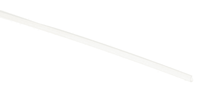 Gaine thermorétractable TE Connectivity, Dia. 2.4mm Clair rétreint 2:1, 1.2m