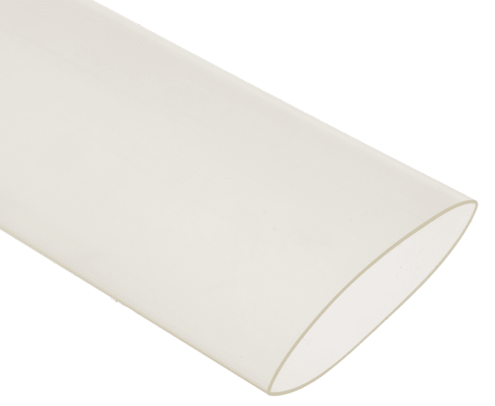 TE Connectivity Heat Shrink Tubing, Clear 19mm Sleeve Dia. x 1.2m Length 2:1 Ratio, RNF-100 Series