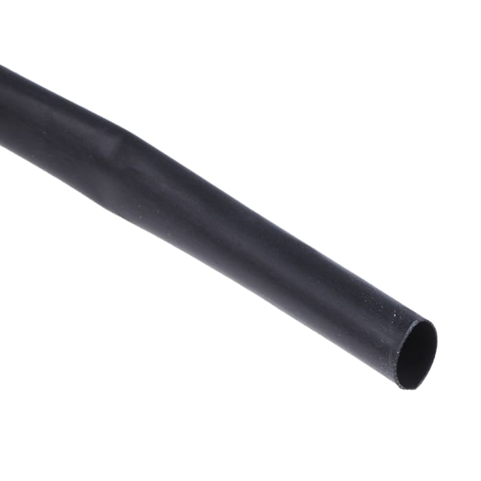 TE Connectivity Heat Shrink Tubing, Black 4.8mm Sleeve Dia. x 9m Length 2:1 Ratio, CGPT Series
