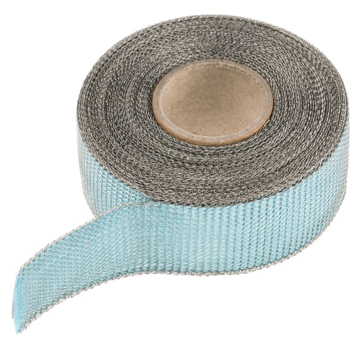 RS PRO Conductive Tin Clad Copper Tape, 25mm x 5m