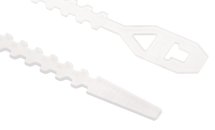 Serre-câble Essentra HT, 125mm x 6.4 mm, Naturel, en PE