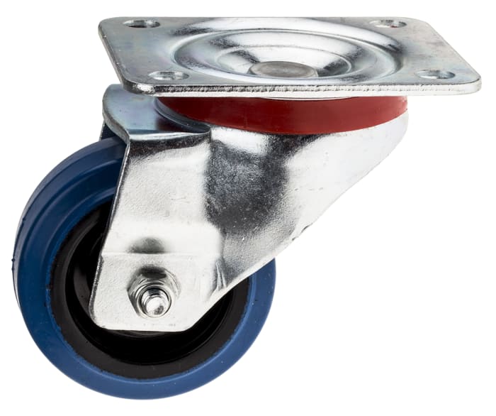 Roulette industrielle Pivotante RS PRO, Ø 80mm, 150kg