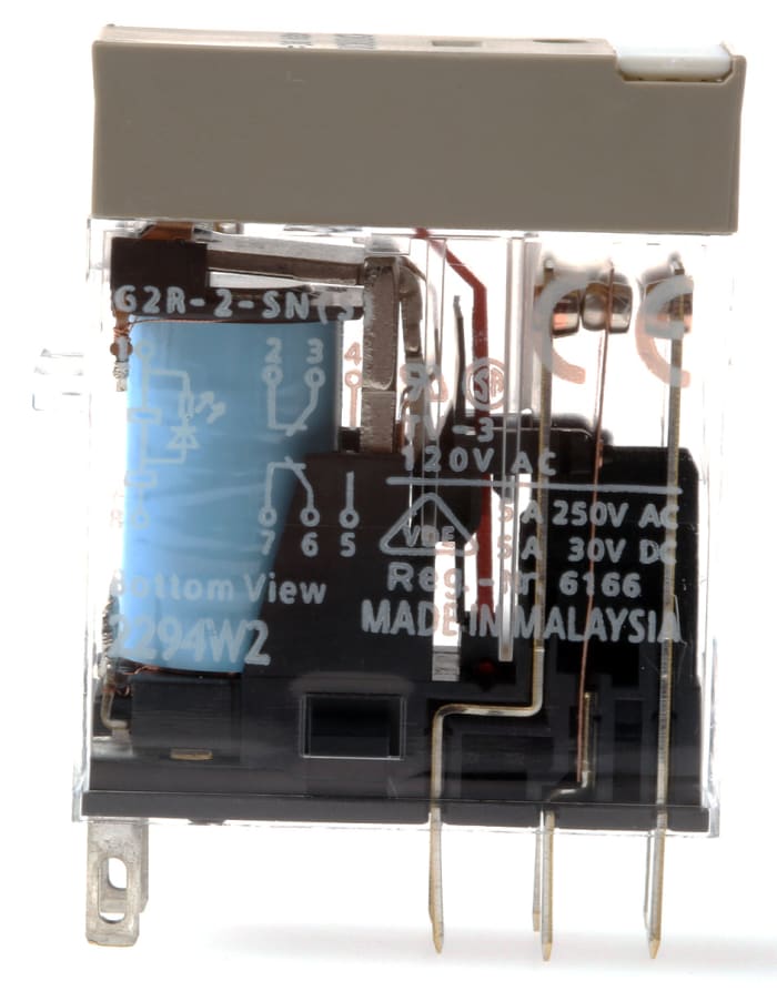 G2R-2-SN 48VDC (S) Omron | Omron Röle (Tutucu Olmayan), 48V dc