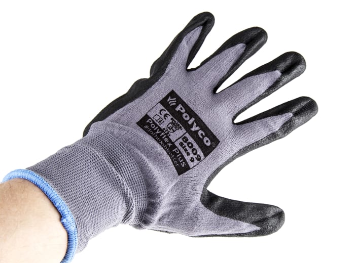 Polyco Healthline Pracovní rukavice EN 374 Chemické látky Černá, Modrá, Hnědá, Růžová, Červená, Bílá, Žlutá EN1149,