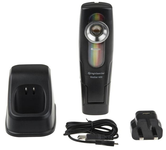 Lampe d'inspection LED Nightsearcher, 3 W, bras Pivotant