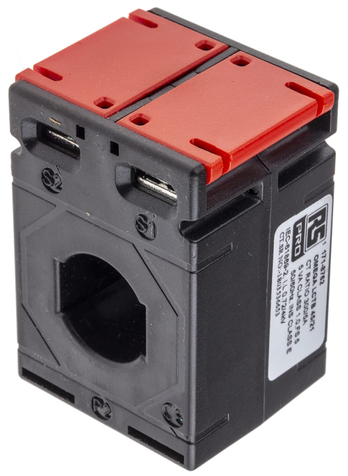 RS PRO Base Mounted Current Transformer, 300A Input, 300:5, 5 A Output, 21 x 10mm Bore