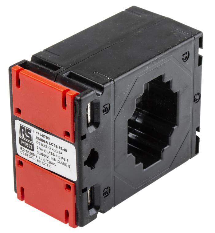 RS PRO Current Transformer, 400:1, 40 x 11mm Bore