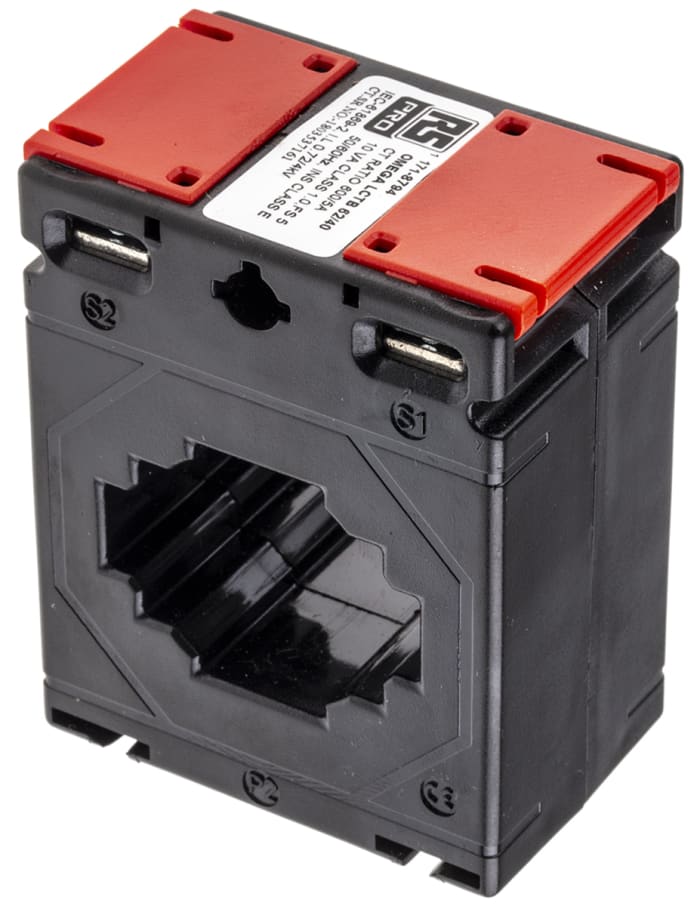 RS PRO Base Mounted Current Transformer, 600A Input, 600:5, 5 A Output, 40 x 11mm Bore