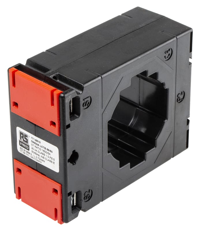 Transformateur de courant RS PRO, 1500A, 5 A, 1500:5, type Montage sur embase