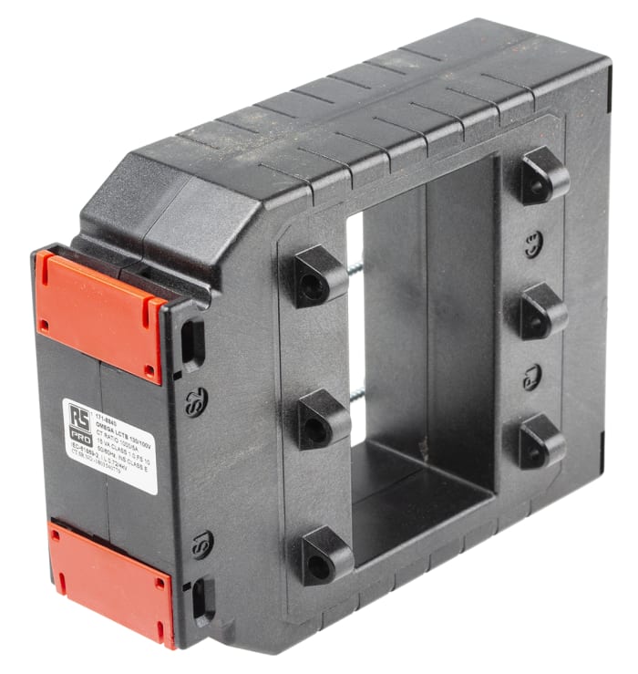 RS PRO Base Mounted Current Transformer, 1000A Input, 1000:5, 5 A Output, 101 x 56mm Bore