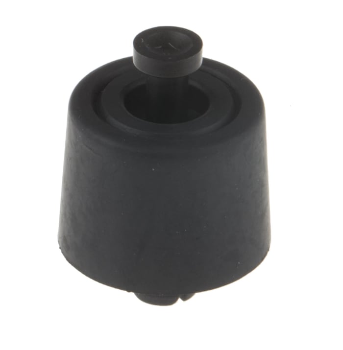 RS PRO Round Anti Vibration Mount, Rubber Foot