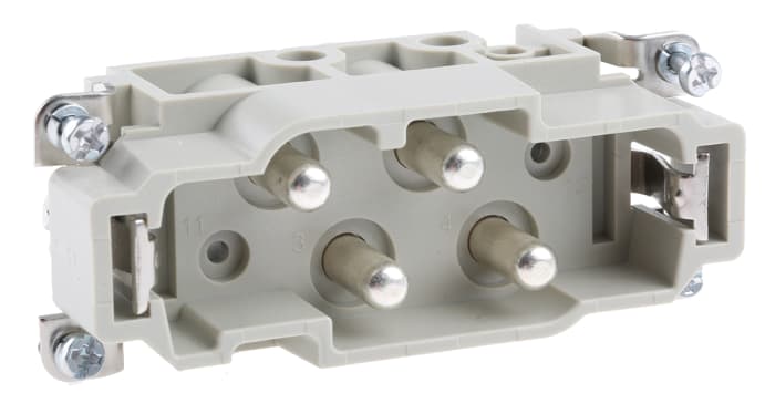 Embout de connecteur HARTING série Han K, 5 contacts , 80A, Mâle