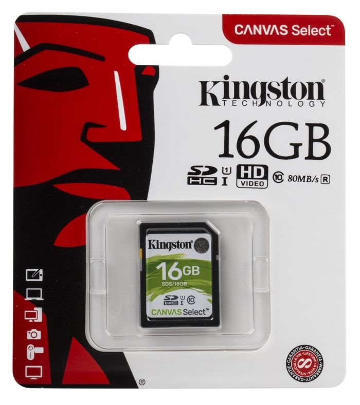 Kingston 16 GB SD Card