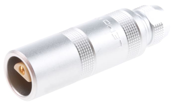 LEMO Circular Connector, 2 Contacts, Cable Mount, Socket, Female, IP50, 1S Series