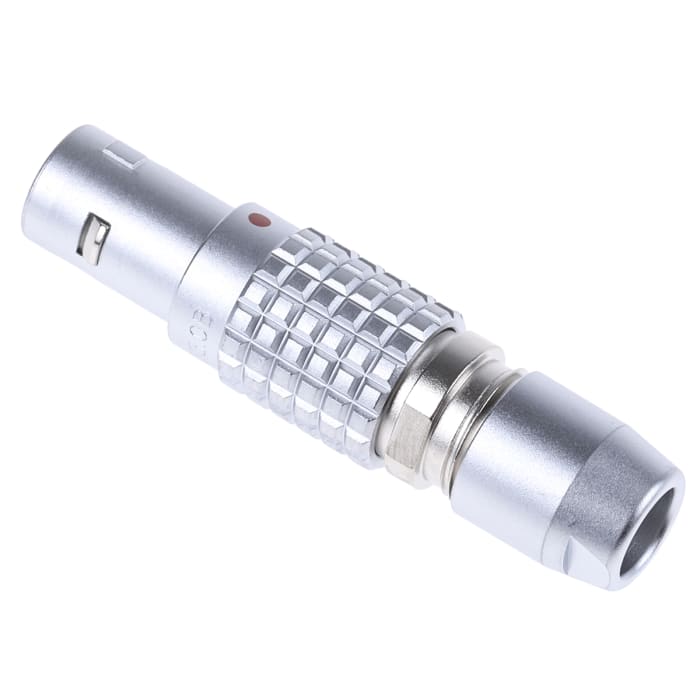 LEMO Circular Connector, 3 Contacts, Cable Mount, Plug, Male, IP50, 0B Series