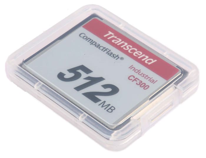 TS512MCF300 Transcend Transcend CF300 CompactFlash Industrial 512 MB
