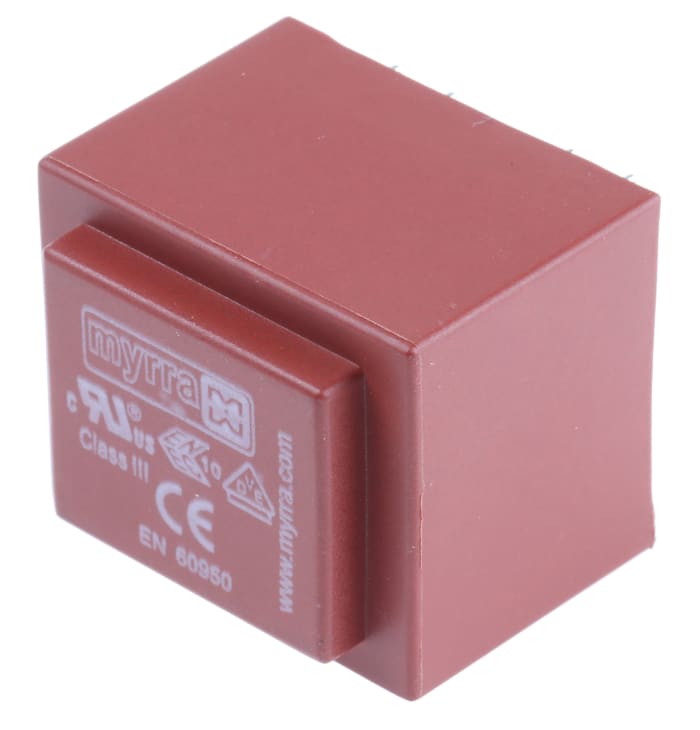 Transformateur pour circuit imprimé Myrra, 9V c.a., 230V c.a., 2VA, 2 sorties