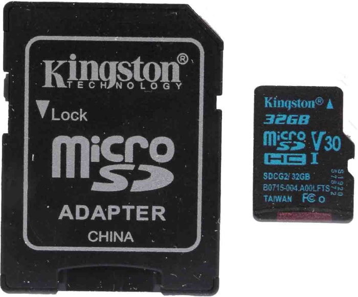 Sdcg2 32gb Kingston Kingston Micro Sd Card 32 Gb Microsdhc Card Class 10 Uhs 1 U3 174 4618 Rs Components