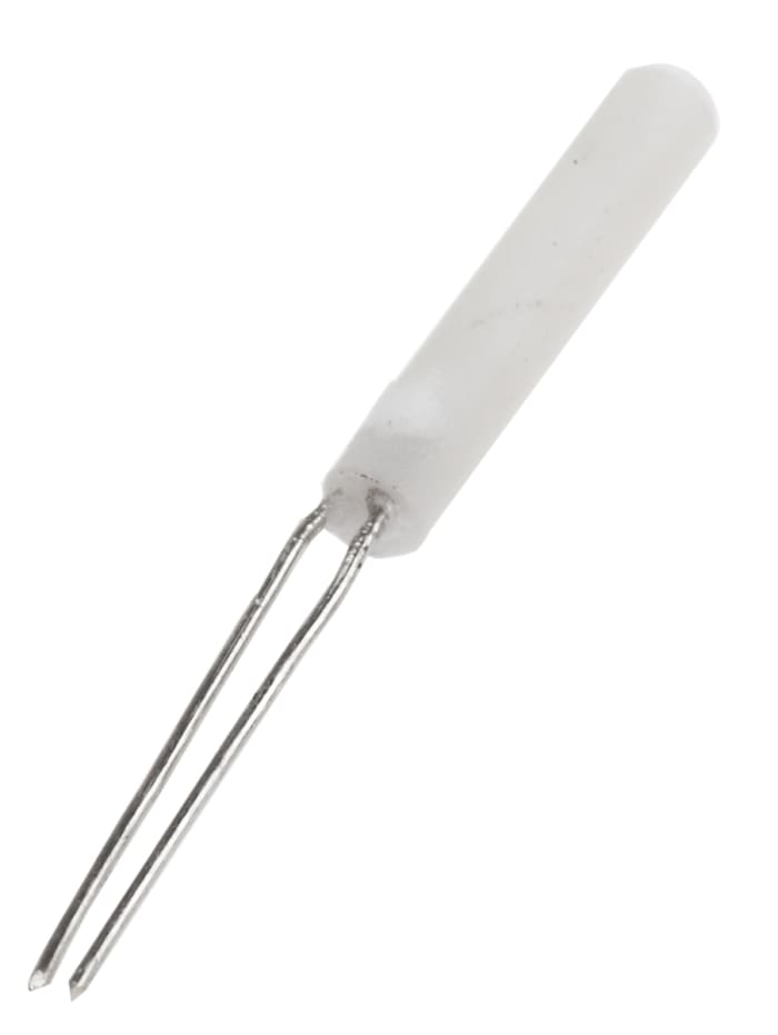 RS PRO PT100 RTD Detector, 1.5mm Dia, 8mm Long, 2 Wire, Probe, Class B +600°C Max