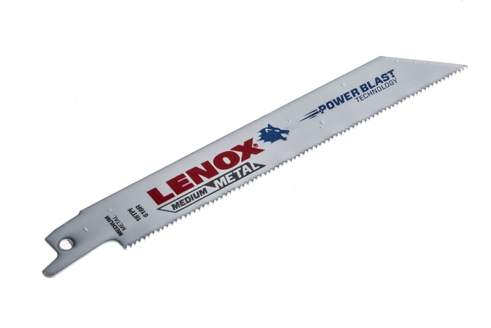 Lenox 18 Teeth Per Inch 152mm Cutting Length Reciprocating Saw Blade Pack of 5