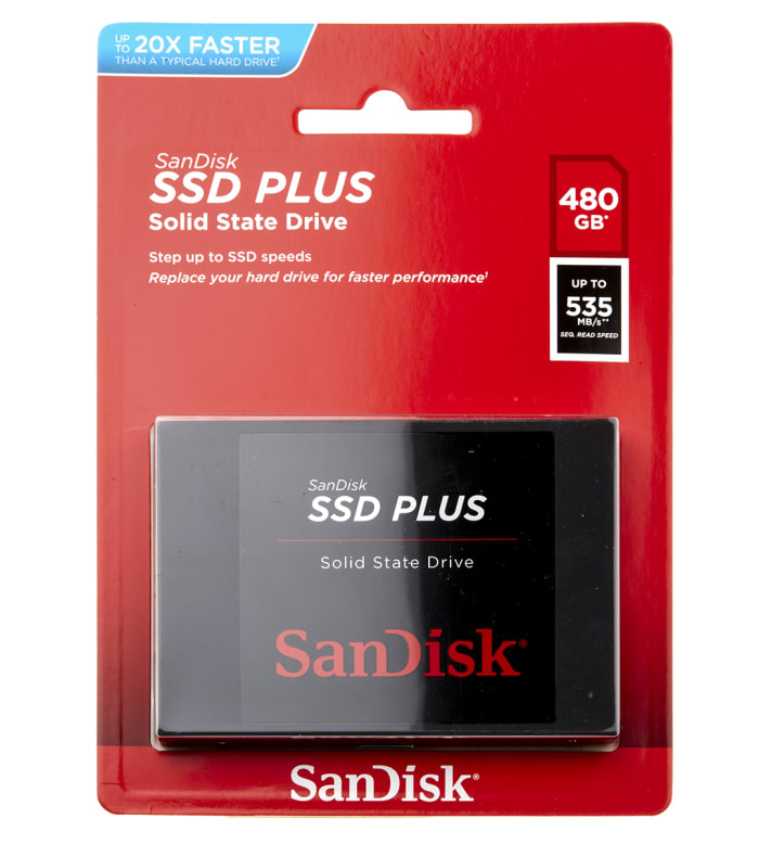 PC/タブレット【SSD 480GB】SanDisk SDSSDA-480G-G26