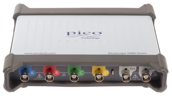 Pico Technology 5444D PicoScope 5000D Series, 200MHz PC Based Oscilloscope, 4 Analogue Channels